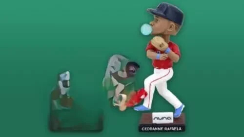 2025 Boston Red Sox Ceddanne Rafaela CF Bobblehead SGA 05-06-2025