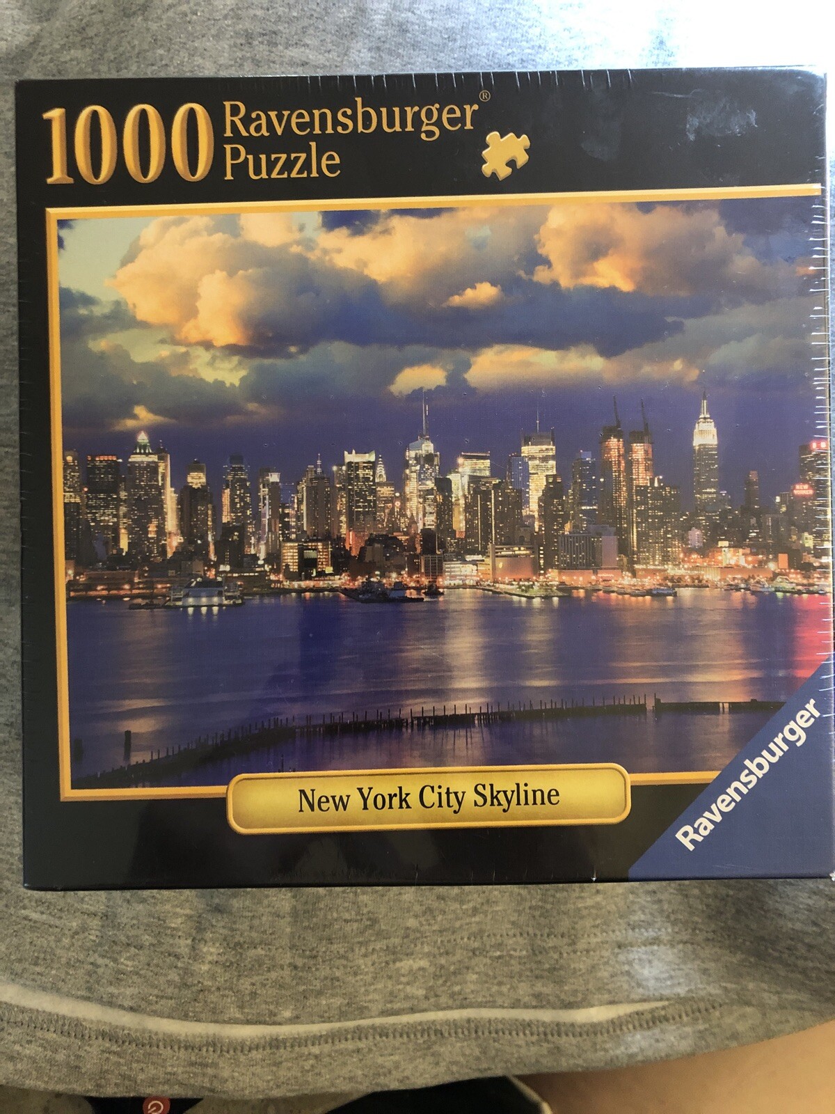 HTF Rare NEW Sealed Ravensburger 1000 Piece New York City Skyline ...