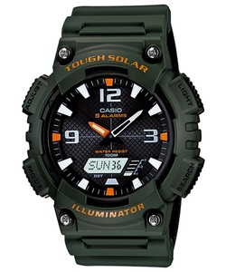 casio s810w set time
