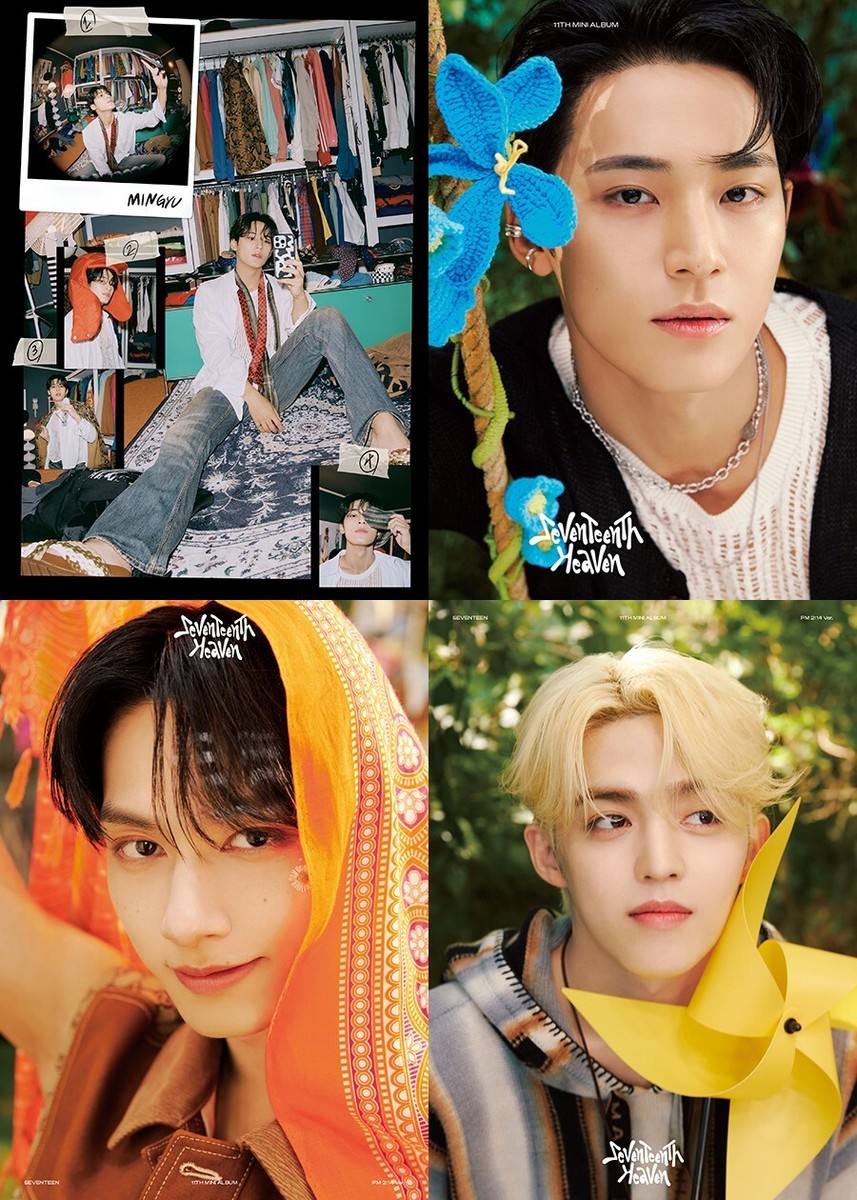SEVENTEEN SEVENTEENTH HEAVEN Album 3 Ver SET/3CD+6 Book+6