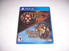 Replacement Authentic Box Case Sony PlayStation 4 PS4 for Baldur's Gate I II