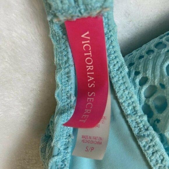 Victorias Secret Lacy Mint Green Bikini Swimsuit 2 Pc… Gem