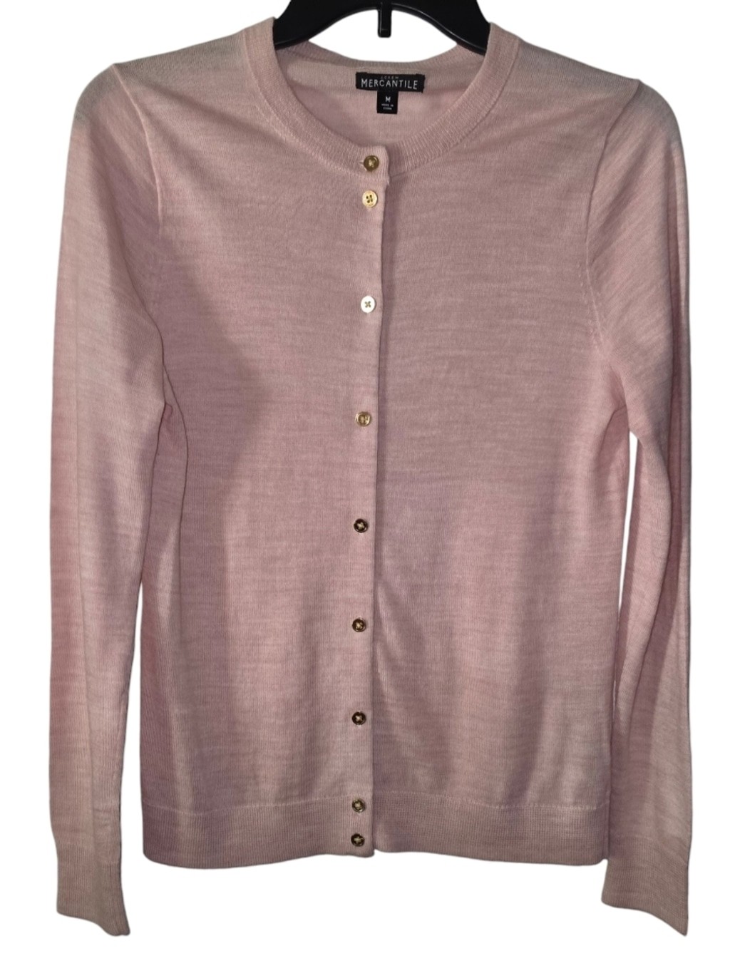 J. Crew Mercantile Pink Cardigan Size Medium