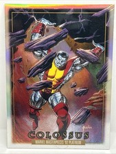 Colossus 2024 Marvel Masterpieces ‘92 Platinum Rainbow Card No. 14 Skybox
