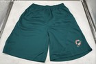 NFL Team Apparel Men's Teal Miami Dolphins Football Athletic Shorts Size Medium — photo 1