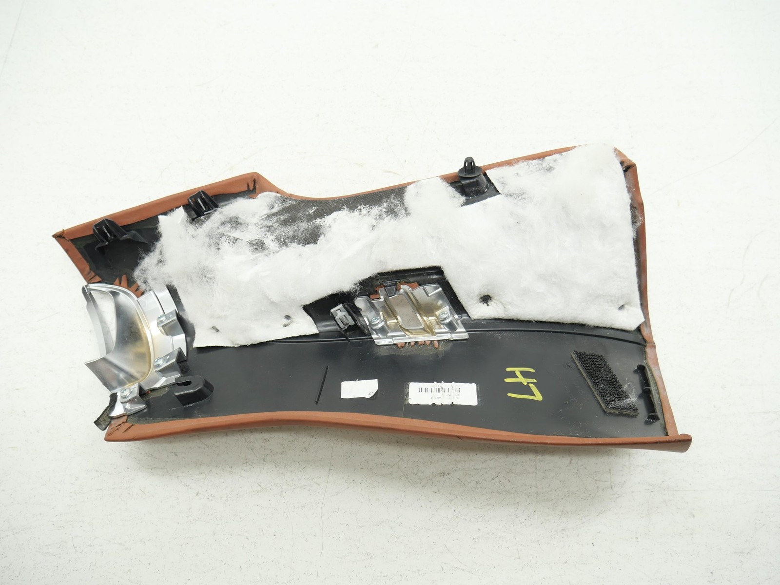 Used Left Driver Upper B Pillar Seat Belt Trim Panel 2016-2021 Mclaren 57GT OEM