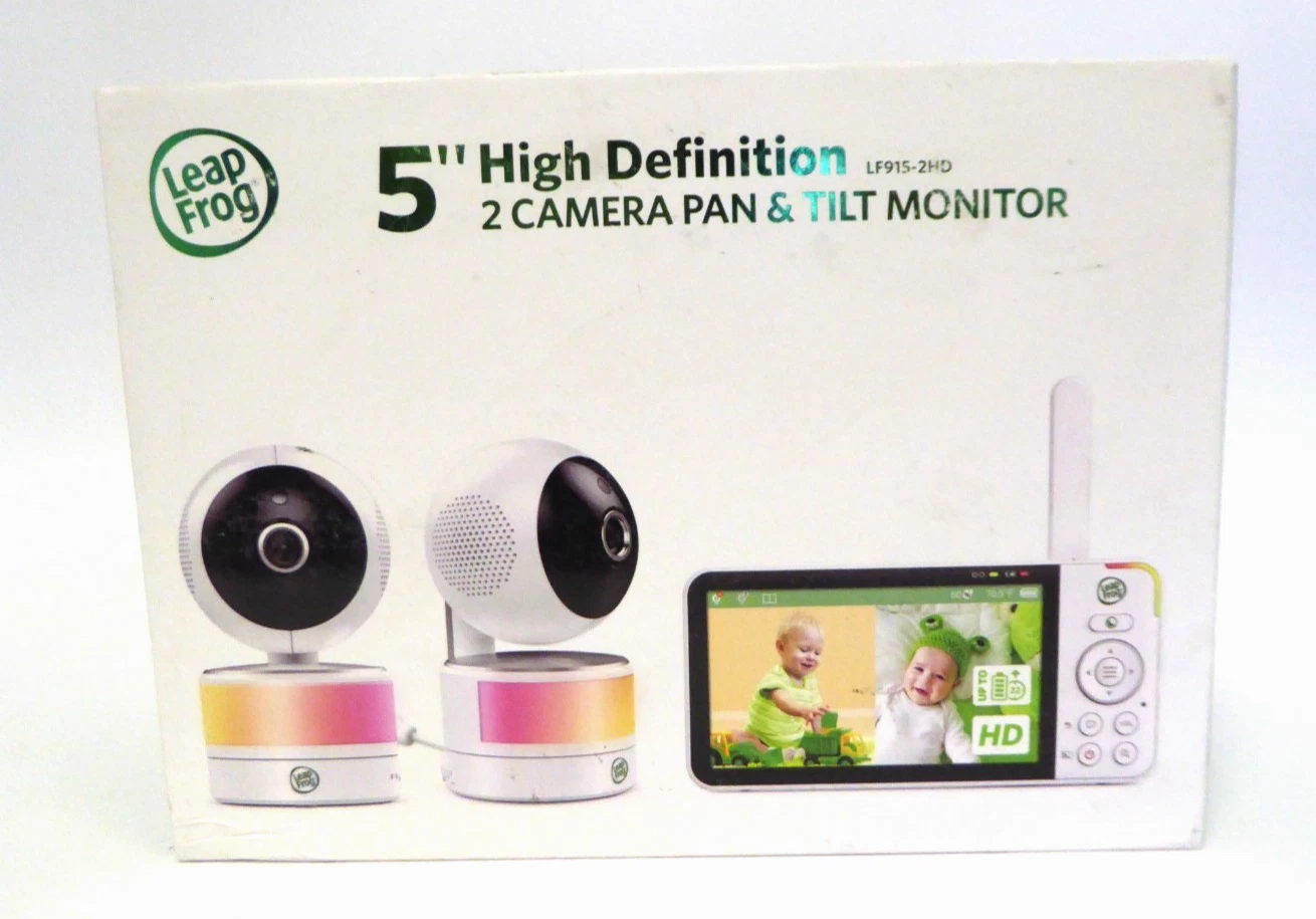 LeapFrog LF915-2HD Baby Monitor – 2 Cameras, 5” 720p Screen, 360° PTZ
Opens in a new window or tab
