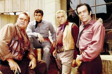 Michael Landon Pernell Roberts Lorne Greene Dan Blocker Bonanza TV 24x36 Poster
