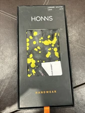 Honns Logan Splatter Driving Gloves Lambskin Large 10