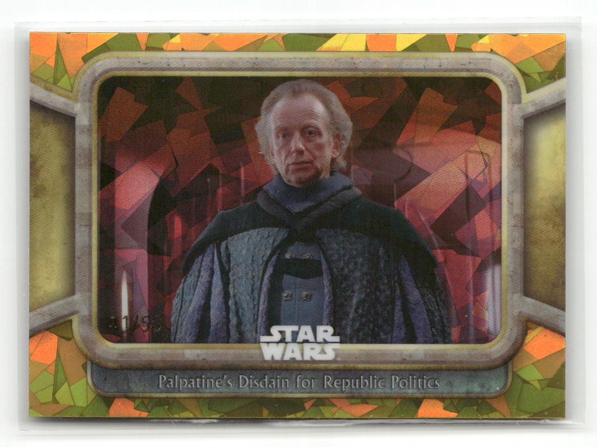 2024 Topps Chrome Sapphire Star Wars: The Phantom Menace #57 Gold /50