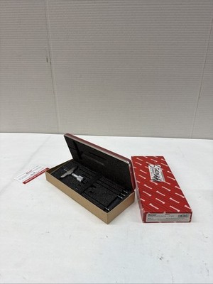 Starrett 440Z-6L 0-6'' Range 2-1/2'' L 6 Rods Plain Thimble Depth Micrometer