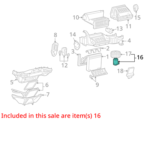 Blower Motor Fits 05-10 G6 350188 - Zdjęcie 2 z 4