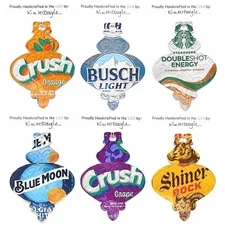 Traditional Christmas Ornament Handmade With A Recycled Aluminum Can You Choose