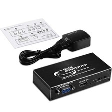 1 PC HDMI to RGB Converter 1080P HDMI to Ybprp Component Converter With Audio