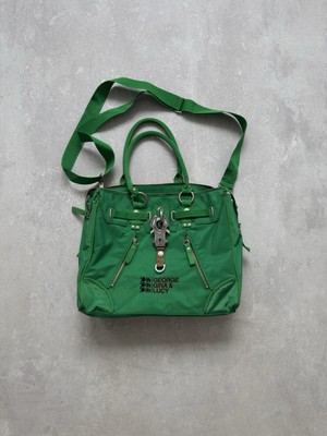 Vintage Gorge Gina & Lucy 07337 GGL Shoulder Square Bag Japanese