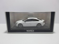 Mini car 1/43 Norev Peugeot 508 GT sedan 2018 Pearl white model car