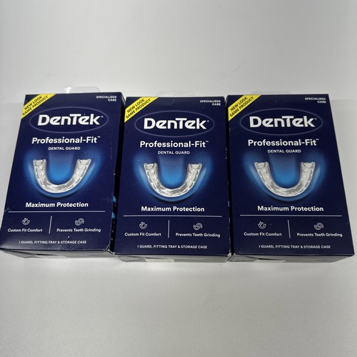 DenTek 100277 Professional Fit Maximaler Schutz Zahnschutz 3er Pack
