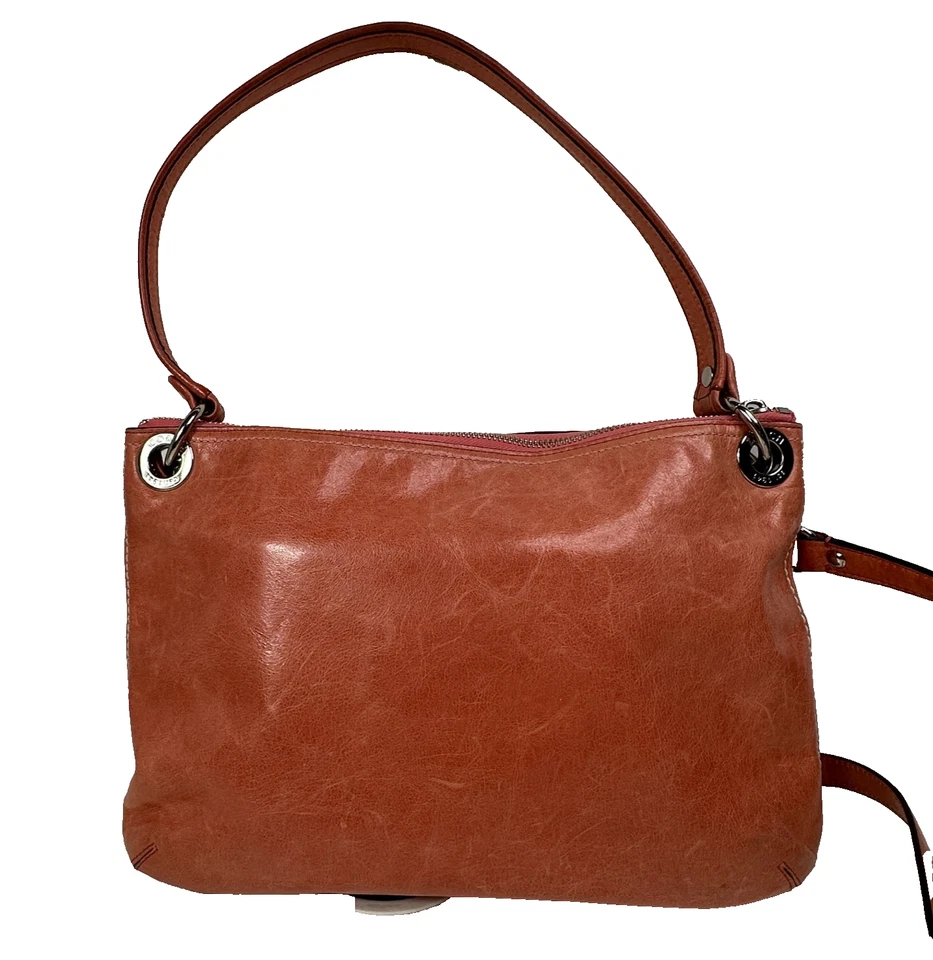 Y2K Coach Amapola Hippie Cuero Rosa Bandolera Bolso de Hombro Cartera Hobo 18996 Foto 2 de 4