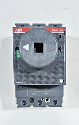 ABB SACE Tmax XT1H 125 Disjoncteur 100A 3 Pôle 65kA 690V Neuf – Ouvert Boite @ - Photo 1/4