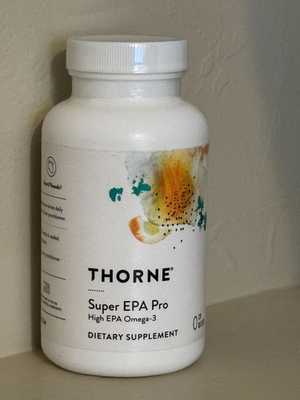 #ad THORNE Super EPA Pro Omega 3 Fish Oil. 120 Gelcaps Brand New exp 3 26 $54.99