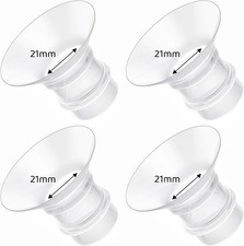 Flange Inserts 21mm Compatible with Medela/Spectra/TSRETE/Elvie/Momcozy/Bellabab