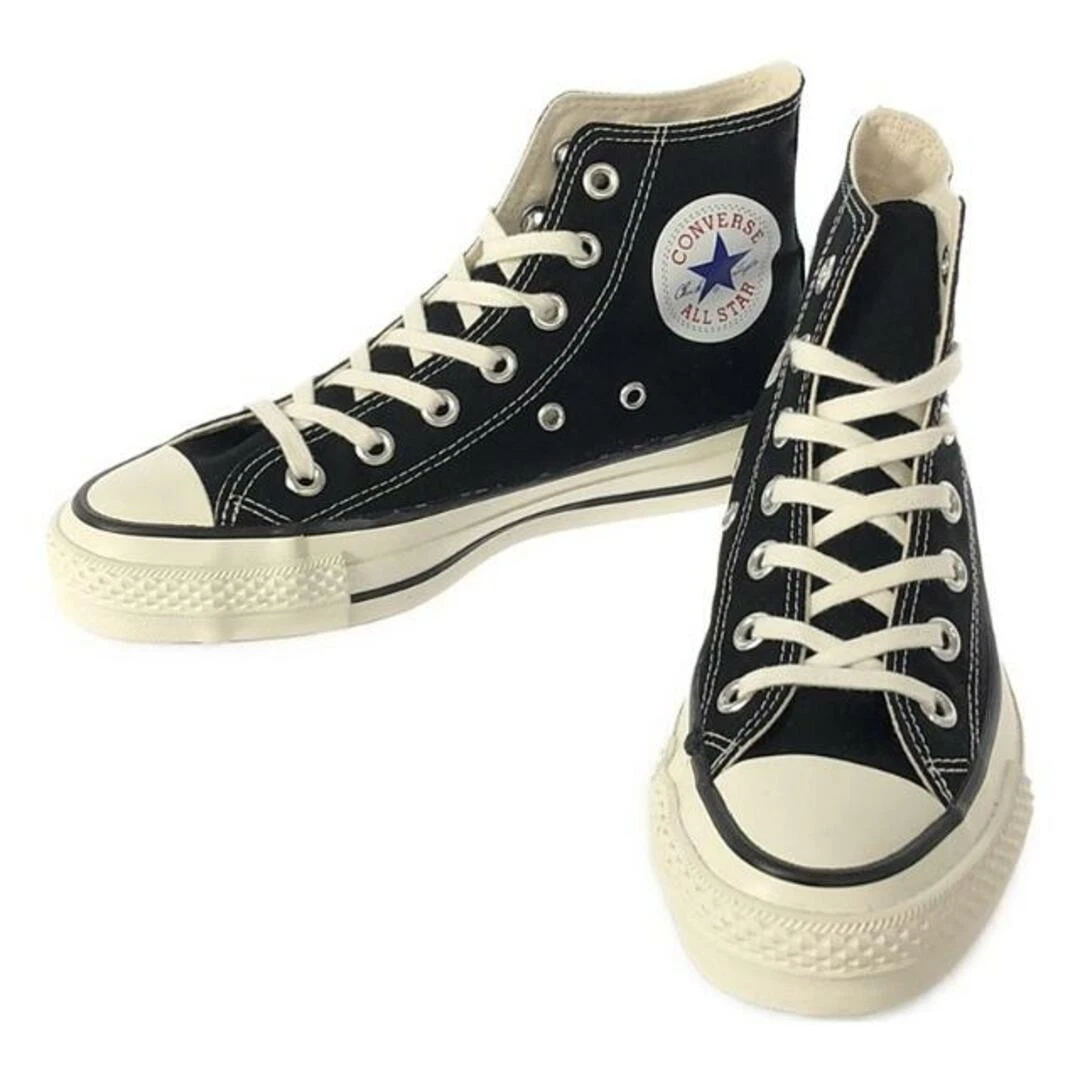 CONVERSE SNEAKERS ALTE CANVAS ALL STAR J HI 4 NERE DONNA USATE KLDR 0