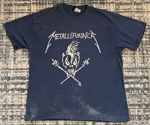 Vintage 1994 Metallica Metalli’fuckin’ca Tour Concert T Shir 1990s vintage concert t-shirt, vintage, size XL, single stitch, B+ condition