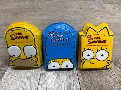 The Simpsons Season 6 7 & 9 sixth Seventh ninth Season Collector's Edition heads