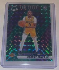 2024-25 Panini Mosaic Prizm RC Nba  Debut Bronny James Jr #262