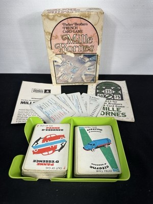 Mille Bornes French Card 1971 Complete Original Box