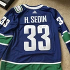 Fanatics Authentic Henrik Sedin Vancouver Canucks #33 Signed NHL Jersey