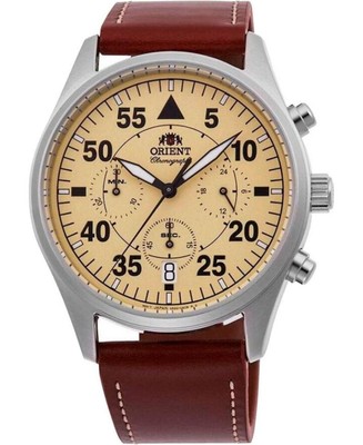 ORIENT Men Analog Quartz Casual Watch Classic Dress Waterproof Japan