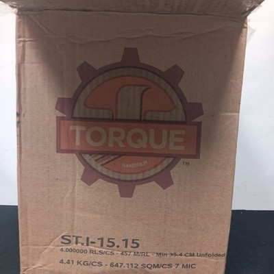 TORQUE ST.I Hand Film 15  x 1500  28GA   4 rls/cs