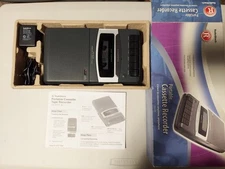 Radio Shack Portable Cassette Recorder CTR-111 with Box, Manual & Cord