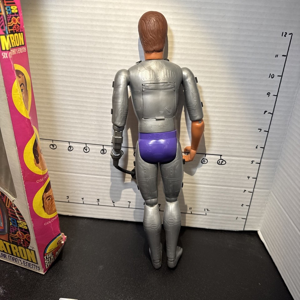 Figurine Vintage Kenner Maskatron – 1976 – Six Million Dollar Man – L'Homme Qui Valait 3 Milliards