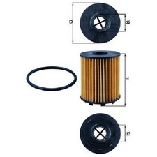 Ölfilter 24055386 für Abarth 124 500-595-695 500C-595C-695C Grande Punto EVO