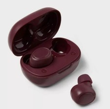 heyday True Wireless Bluetooth Sweat Resistant Earbuds - Dark Cherry