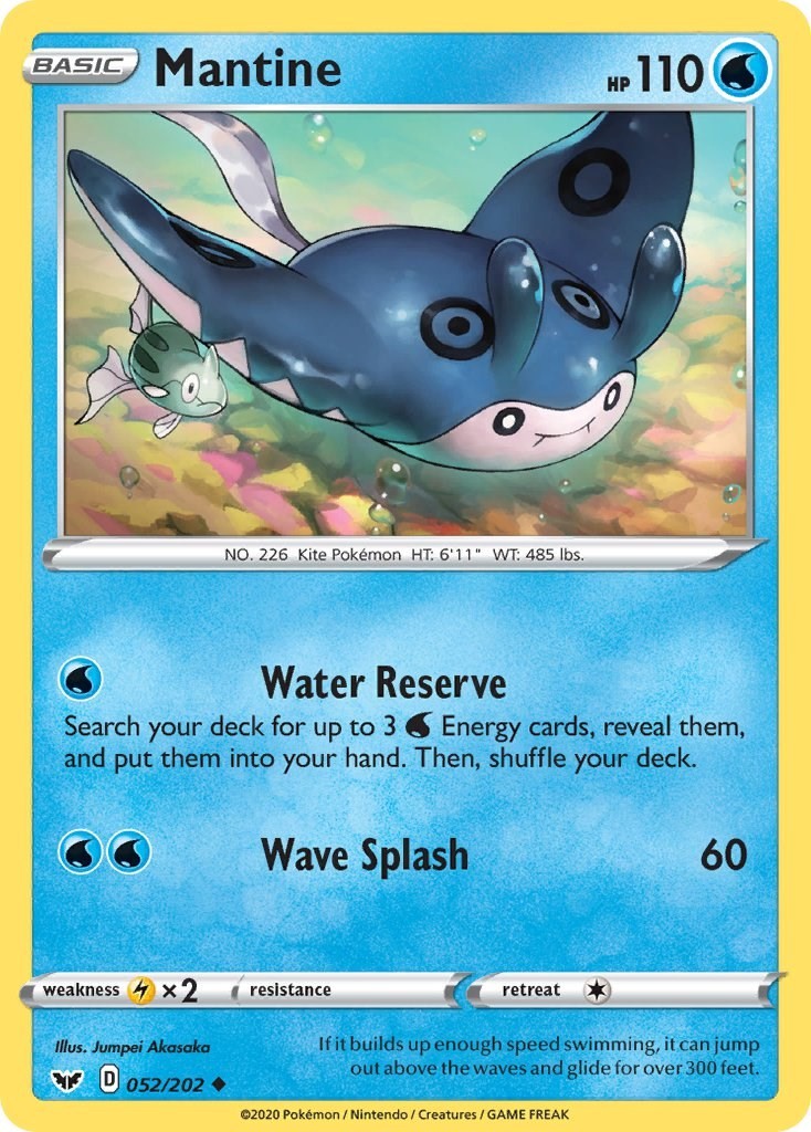 Mantine [SWSH01 - 052/202