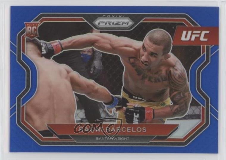 2021 Panini Prizm UFC Blue Prizm 177/199 Raoni Barcelos #175 0b11