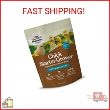 Manna Pro Chick Starter Feed, Non-Medicated Chicken Feed with Vitamins  Mineral