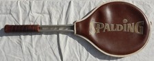 Vintage Spalding Smasher III Aluminum Tennis Racket Racquet Case 4 5/8M