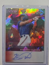2024 Leaf Vivid Auto Cracked Ice /8 Echedry Vargas
