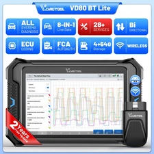 VDIAGTOOL VD80 BT Lite Car OBD2 Scanner Full System Diagnostic Tool Active Test 