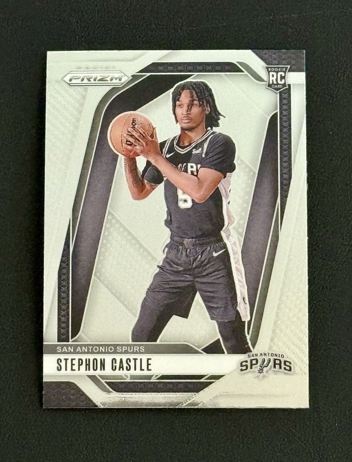 2024-25 Panini Prizm - Stephon Castle #234 (RC) San Antonio Spurs