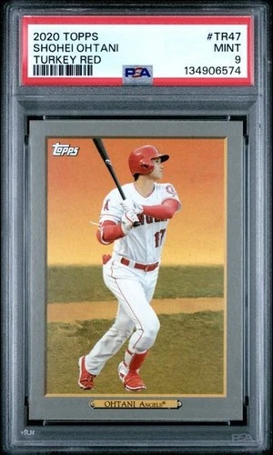 SHOHEI OHTANI 2020 Topps TURKEY RED #TR47 PSA 9 MINT