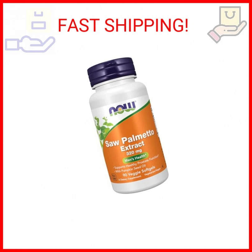 Добавки NOW Foods, экстракт пальметто Со 320 мг с маслом семян тыквы, мужские - Изображение 2 из 2