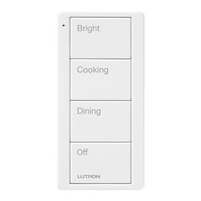 Lutron Pico Control- 4 Button Kitchen Scene Scene LUT-PJ2-4B-GWH-P02