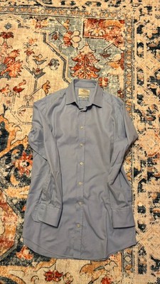 Hawes & Curtis Dress Hemd, Extra Slim Fit, Gr. 41/16, hellblau, Sehr gut