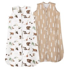 100 Organic Cotton Baby Sleep Sack 6-12 Months, Soft Baby Wearable Blankets ...