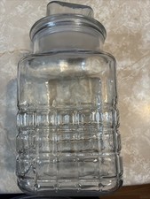 glass candy jars with lids